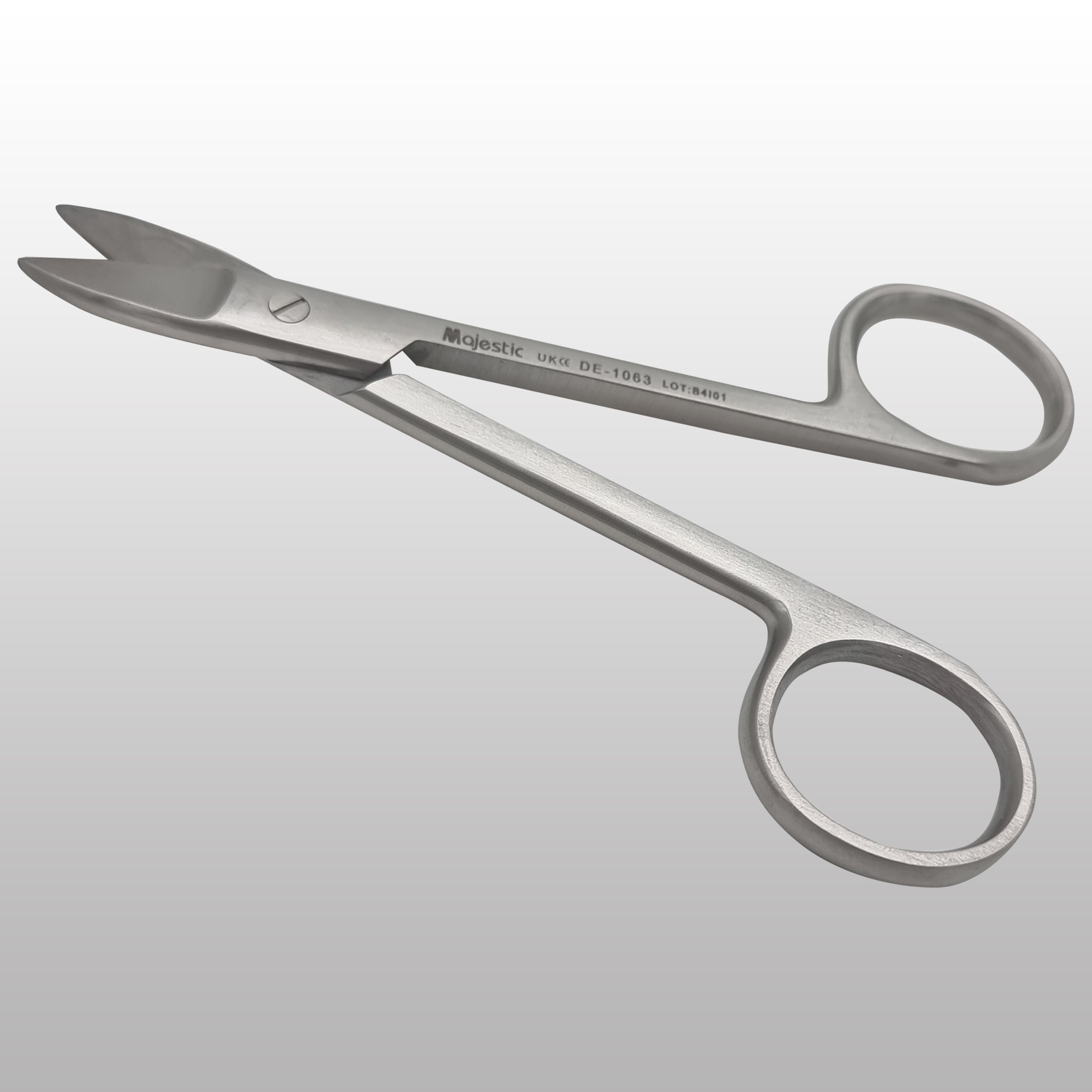 Scissors Beebe Straight Serrated